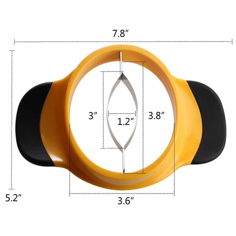 Статусные стальные овощные фрукт манго сердцевина груши резак Cortador de Legumes инструмент сплиттер слайсер ремесло кухонные аксессуары
