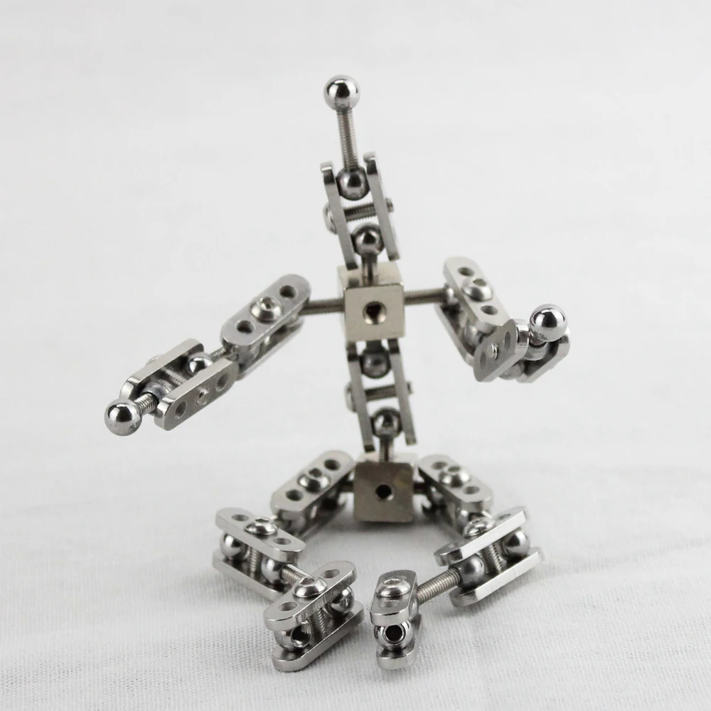 

CINESPARK SBA-13 13CM baby type Not-Ready-Made stainless steel DIY stop motion character puppet armature kit