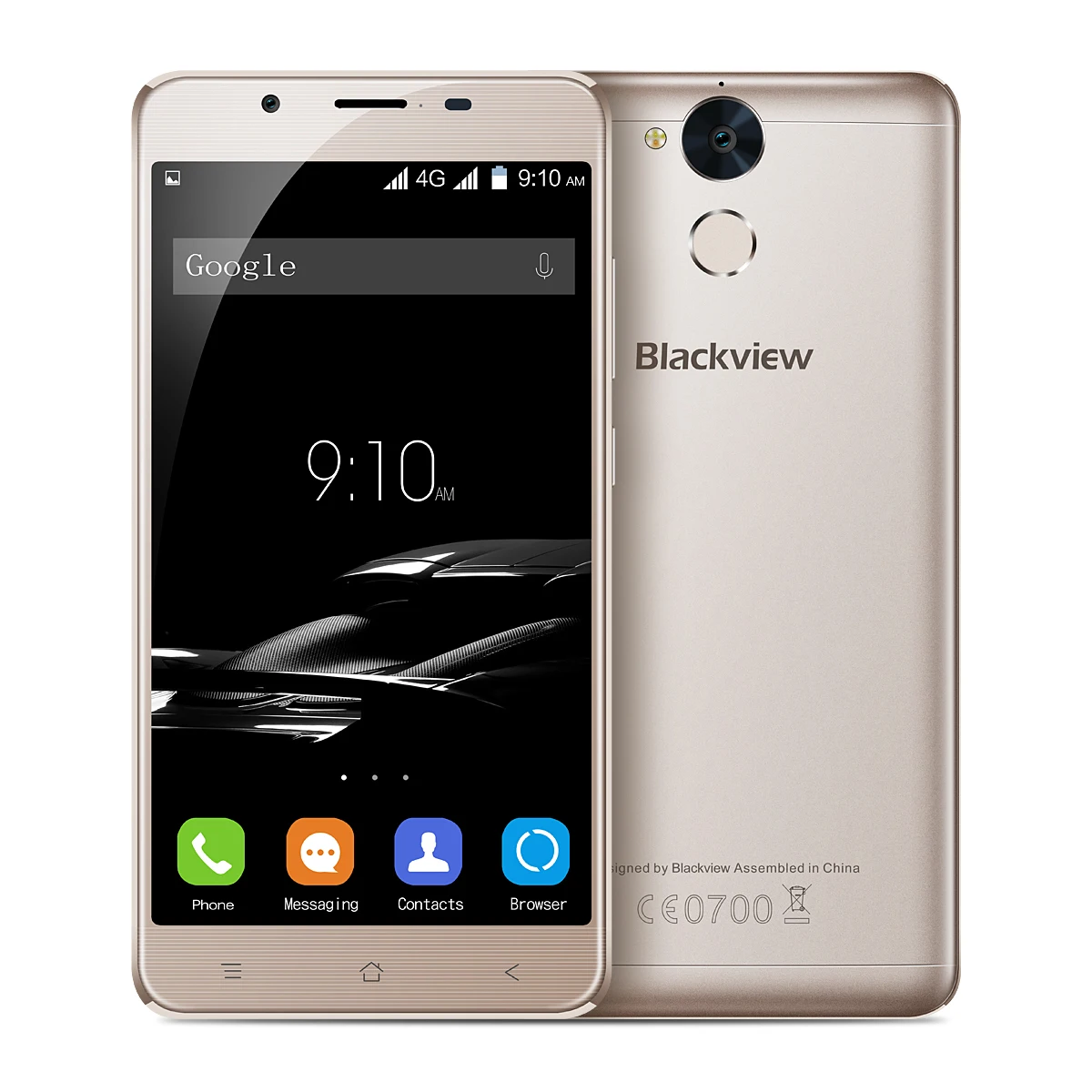 Blackview P2, мобильный телефон, 6000 мА/ч, отпечаток пальца, ID, MTK6750T, четыре ядра, 5,5 дюйма, 1080 P, 13 МП, камера, металлический корпус, 9V2A, быстрая зарядка