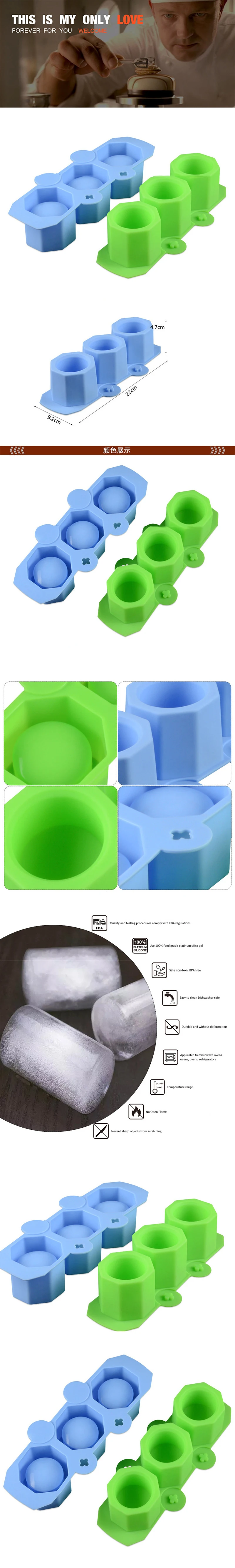 2 usage форма для льда кубик делает дробь стекло es форма для льда новые подарки лоток для льда инструмент для летних напитков ледяная стопка