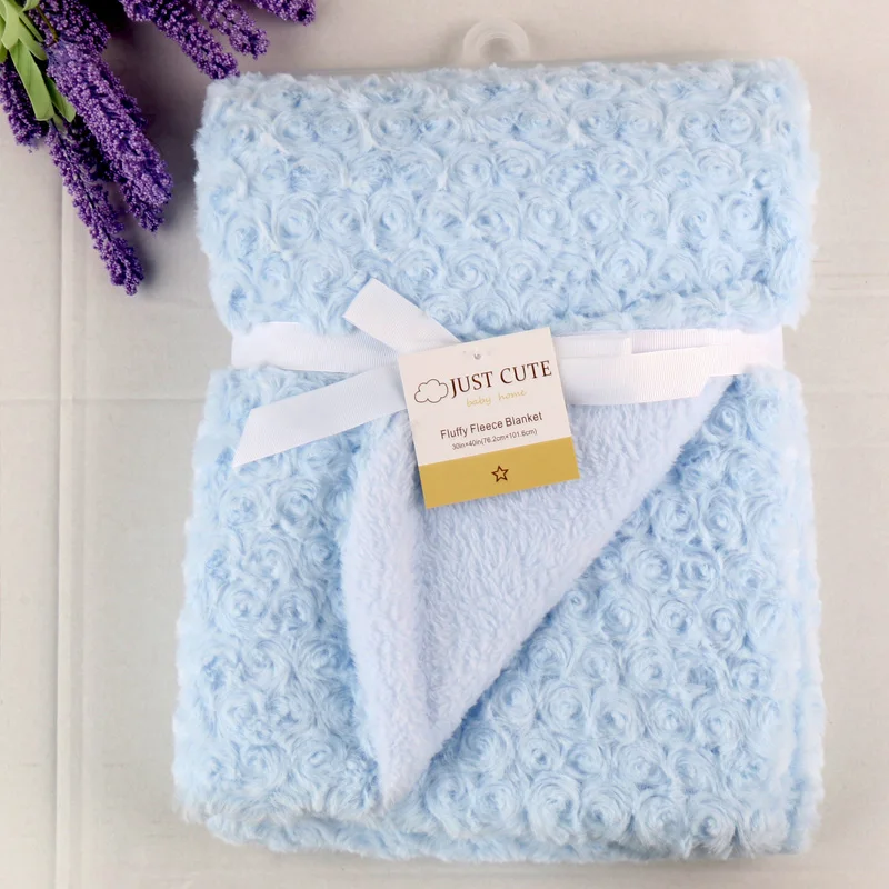 Одеяло детское Фланелевое с розами 76x102 см|bedding bebe|bedding rosesbedding flowers |