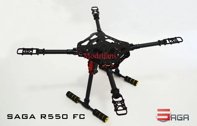 

SAGA R550FC 550mm 4-Axis Carbon Fiber Umbrella Folding Quadcopter with Landing Gear for FPV