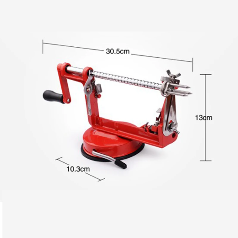 3 в 1 Яблоко Овощечистка машина для очистки и нарезки фруктов/Нержавеющая сталь Яблоко фрукты машина очищенный Инструмент Творческий дом кухня