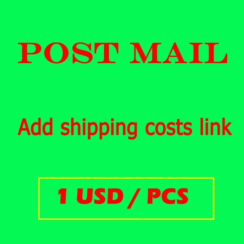 

The freight 1 USD / PCS
