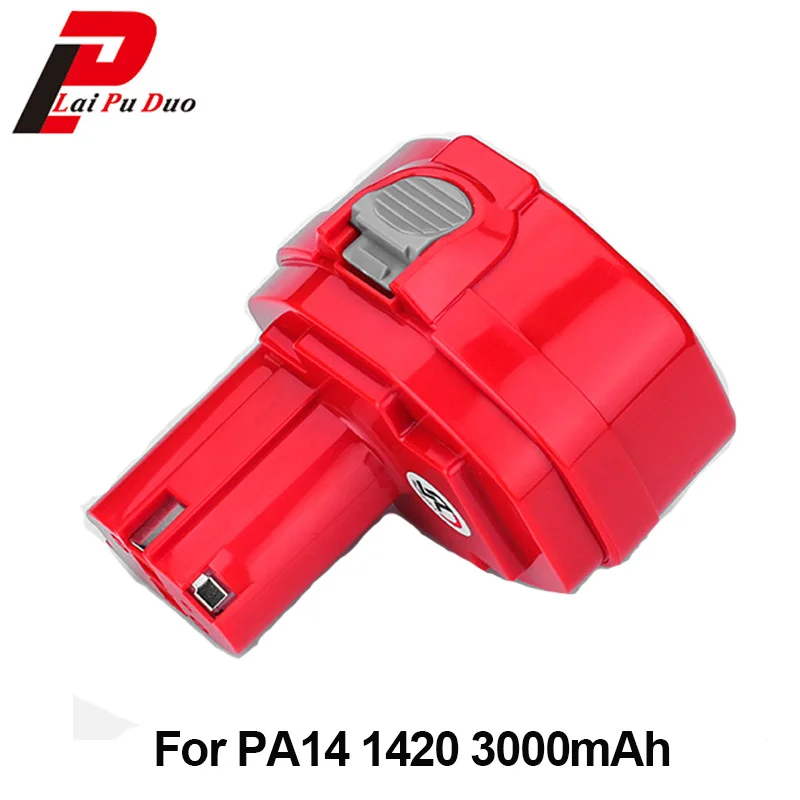 14.4V 3.0Ah Ni-MH Akku pour Makita 5094DWD 5630DWD 1051D 1051DWD 1420 1422 PA14