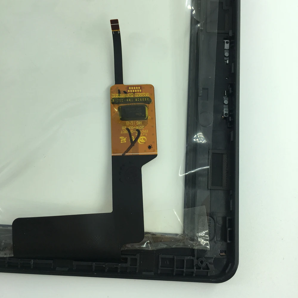 10," для acer Iconia Tab 10 A3-A40 планшетный ПК с сенсорным экраном дигитайзер стеклянная панель с черной рамкой модель замены: A6002