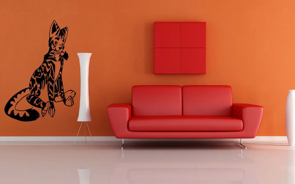 Bengal Cat Breed Cat Kitten Pet Animal kitty Grumpy Wall Sticker Decal