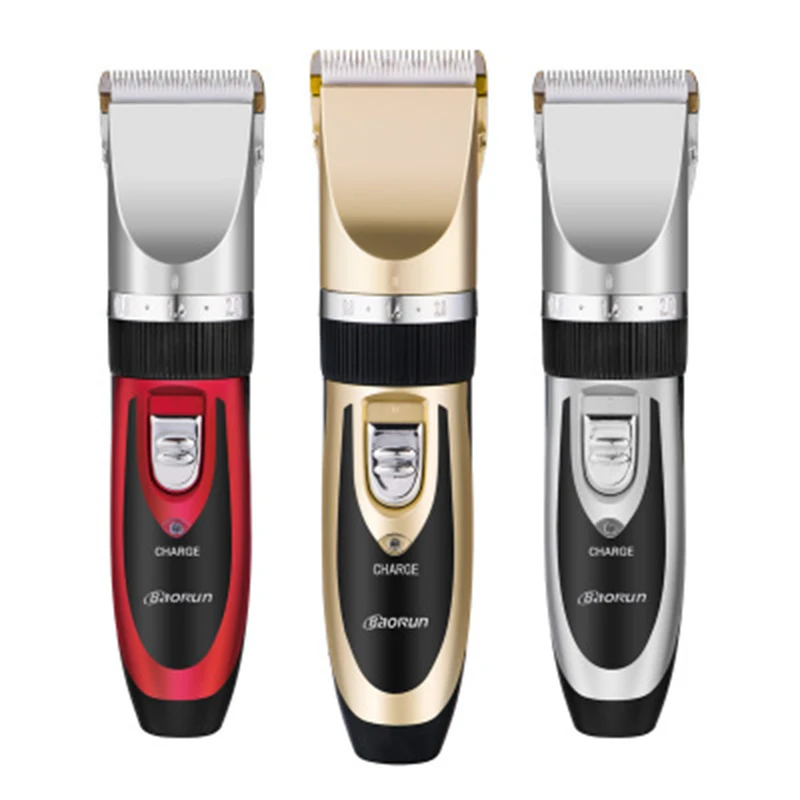 BaoRun Hair clipper electric scissor Professional hair salon barber rechargeable electric shears electric razor stylish