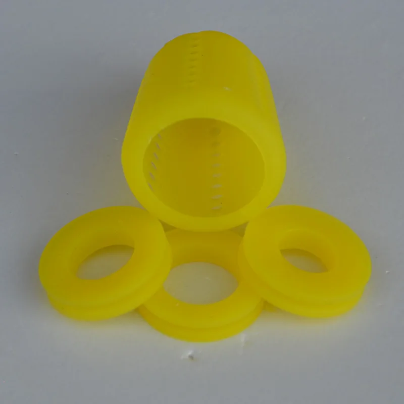 5 цветов кальян силиконовый глушитель кальяна диффузор для воды курительная трубка Chicha Narguile Sheesha аксессуары - Цвет: Yellow