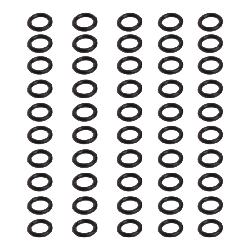 

50Pcs Carp Fishing Round Rig O Rings Quick Change Terminal Tackle Accessories Fishing Ring for fishing