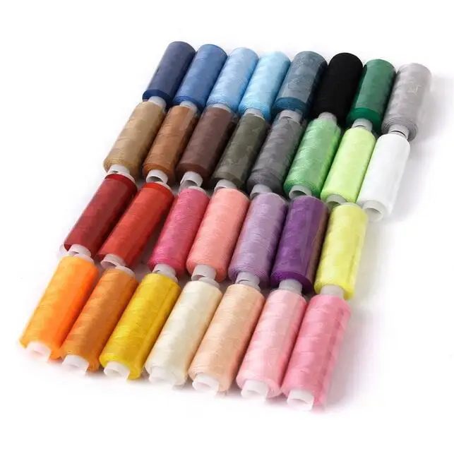 2016 Polyester Sewing Threads 30 Color 250 Yards machine Embroidery