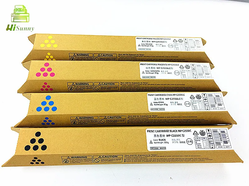 841280 841281 841282 841283 для Ricoh MPC2010 2030 2050 2051 2530 2550 2551 цветной тонер-картридж