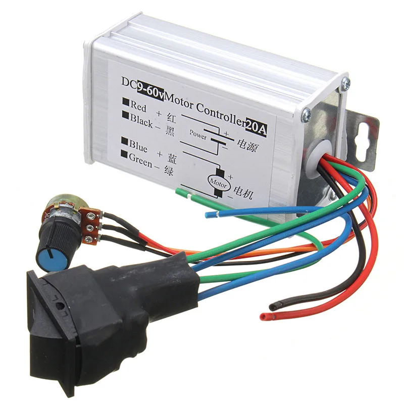 

DC 12V 24V 36V 48V Reversible Motor Speed Control PWM Controller PWM Best Price