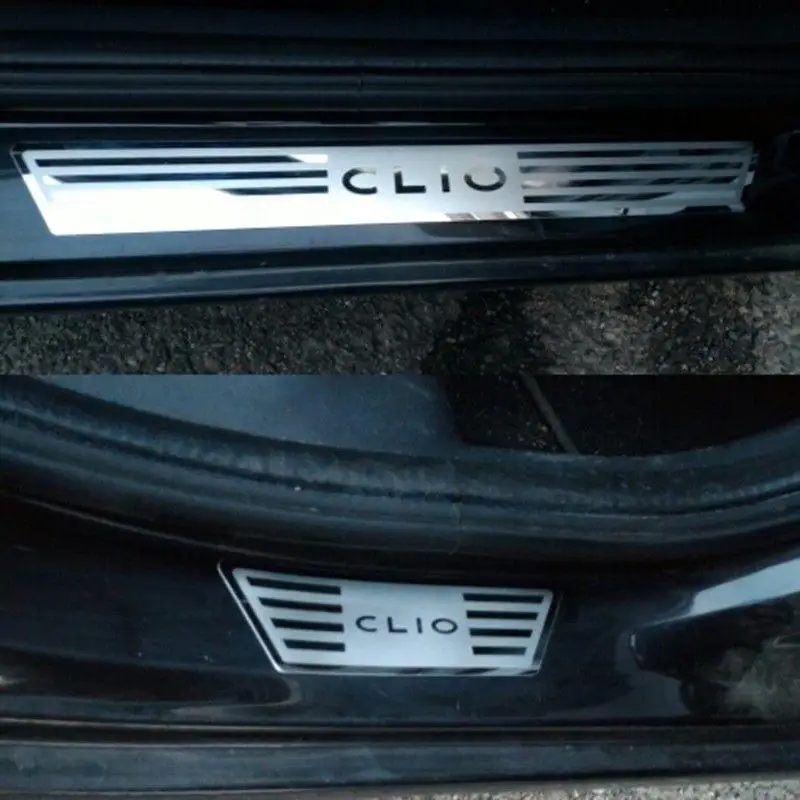 Автомобильные Стайлинг Аксессуары для Renault CLIO IV clio 4 порога Накладка из