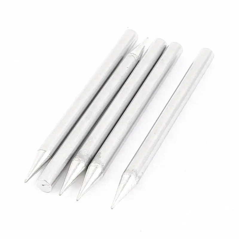 

5pcs 40W Replaceable Solder Soldering Iron Tip 65mm Long 4.5mm Shank Dia