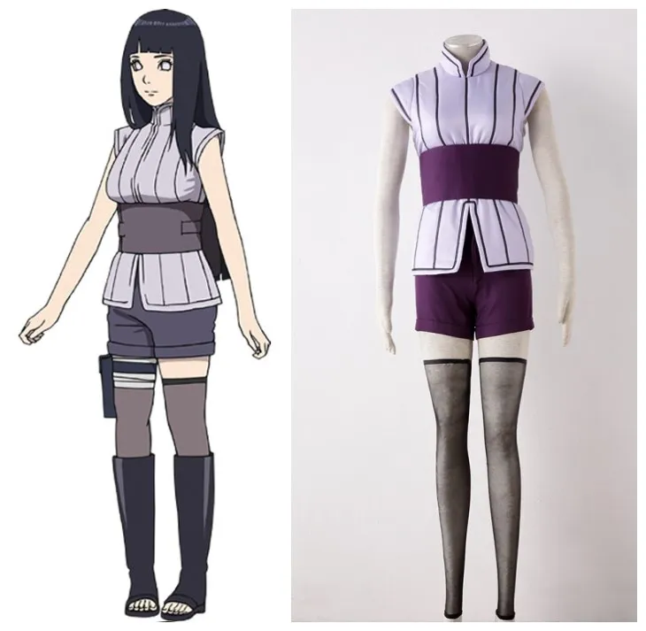 Костюм для косплея NARUTO Hinata Hyuga| |