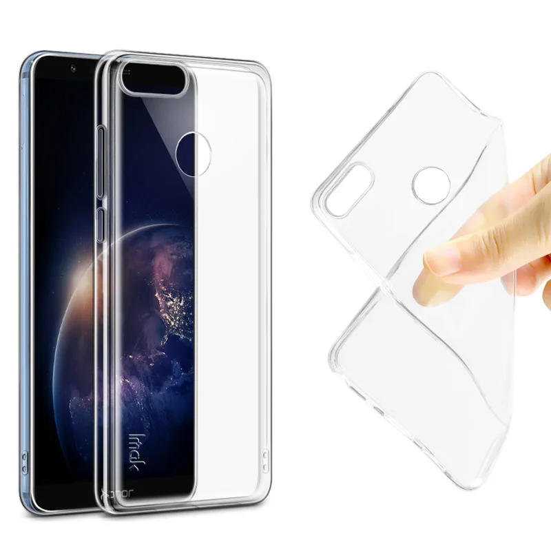Ультратонкий Мягкий ТПУ прозрачный чехол IMAK Для huawei Honor 7X/mate SE задняя крышка для 7X