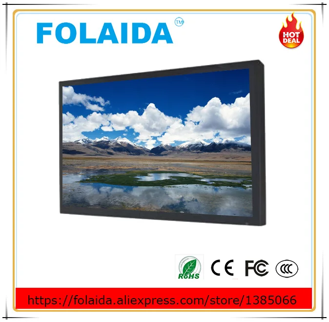 Folaida liquid crystal 65 inch LCD Monitor display with HDMI input Multi Touch Screen font b