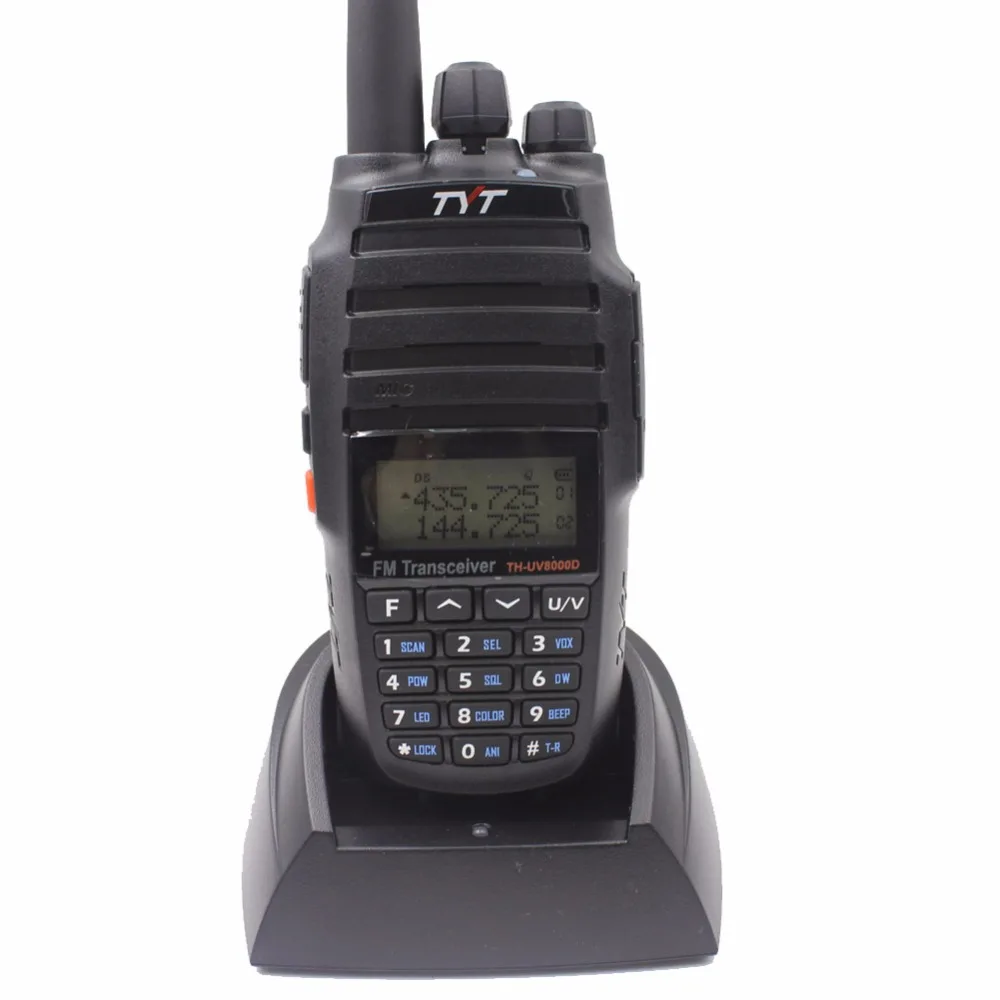 Walky talky TYT TH-UV8000D 10 Вт+ 3600 мАч+ кросс-полосный ретранслятор vhf uhf ham Радио Прямая с фабрики