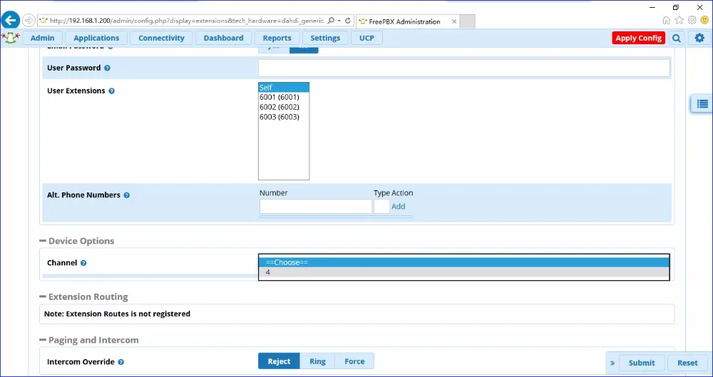 4 порта E1/T1 PBX 1U серверное крепление для стойки Sangoma FreePBX колл центр телефонная