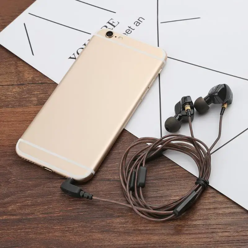 KZ ATR стерео наушники 3 5 мм с шумоподавлением HIFI Super Bass Спортивная Беговая