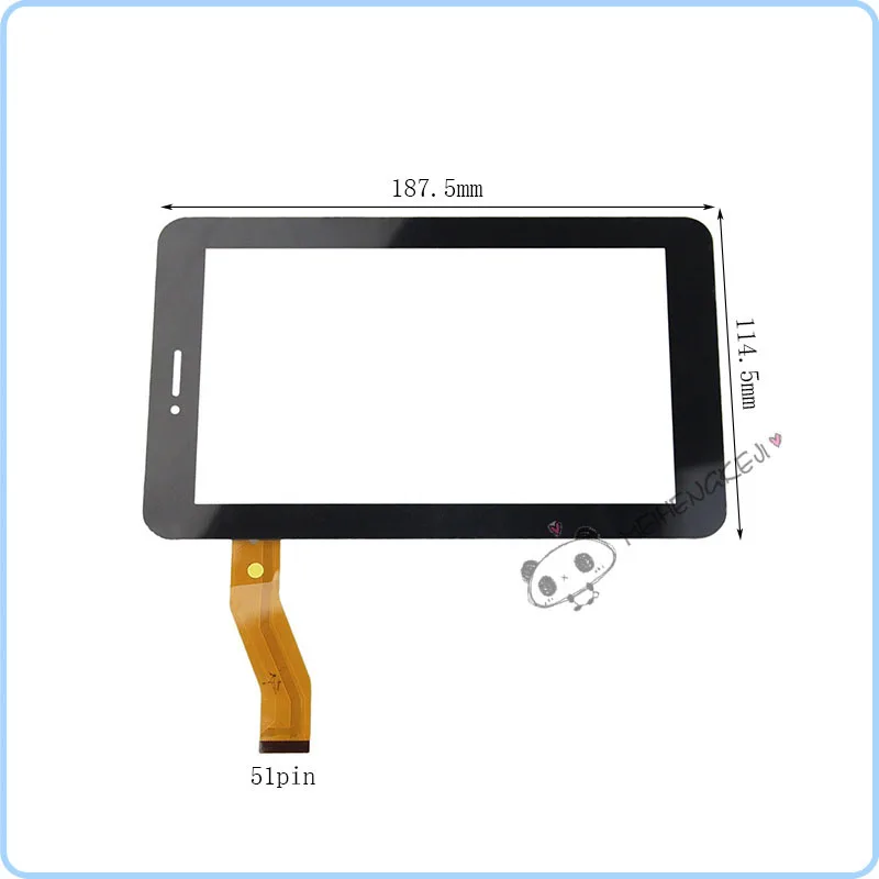 

New 7 Inch Touch Screen Digitizer Panel For Telefunken TF-MID708G tablet pc