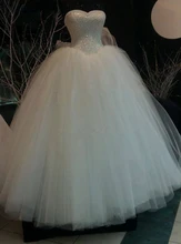 9069 Ball Gown Real Images Vestido De Novia Tulle font b Wedding b font font b