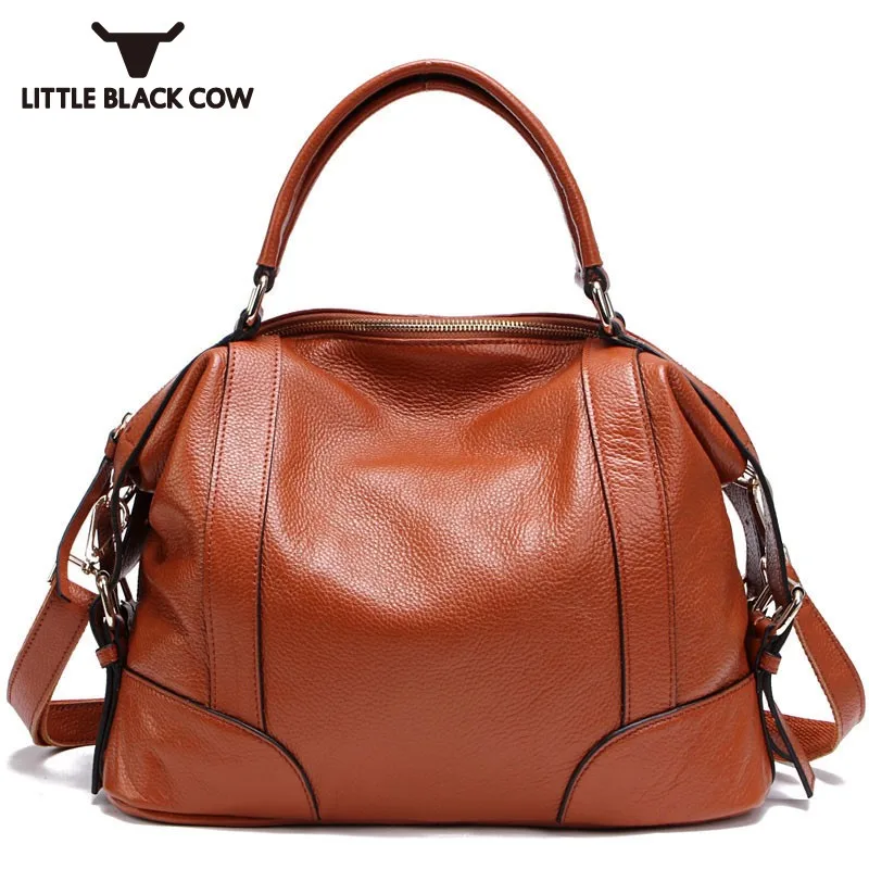 

Black Shoulder Bag Female Womens Handbags Luxury Handbags Women Bags Designer Handtassen Dames Real Leather Bag Five Colors New