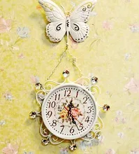032032 wall clock in wall clocks safe modern design digital vintage large led kitchen decorative mirror Creative sitting-room