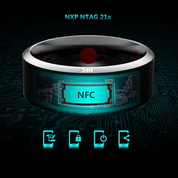 

2018 NEW Jakcom R3 Waterproof Smart Ring App Enabled Wearable Technology Magic Ring For iOS Android Windows NFC Smartphones