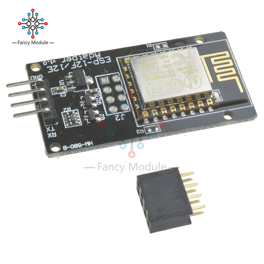 ESP8266 ESP-12E дистанционного последовательного порта wifi модуль ESP-12E(ESP-12F обновления) беспроводной приемопередатчик с адаптером платы для Arduino