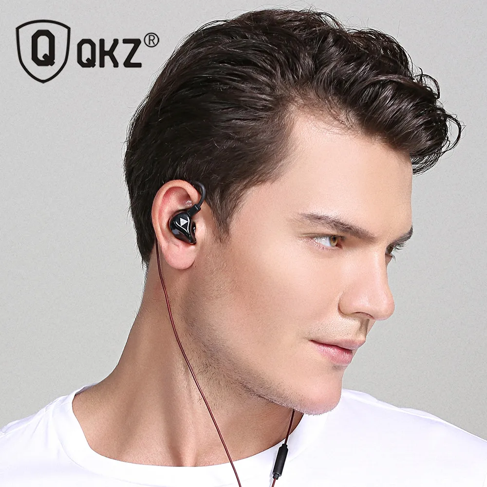 QKZ VK3 Headphones With Mic In Ear Earbud Earphone Headset Stereo