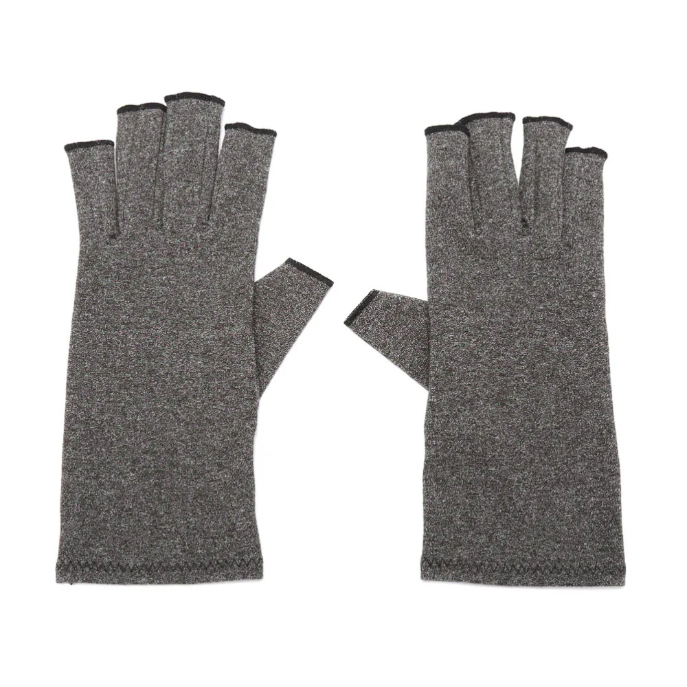 

Moisturizing Gloves Anti Arthritis Copper Fingerless gloves compression therapy improves'circulation