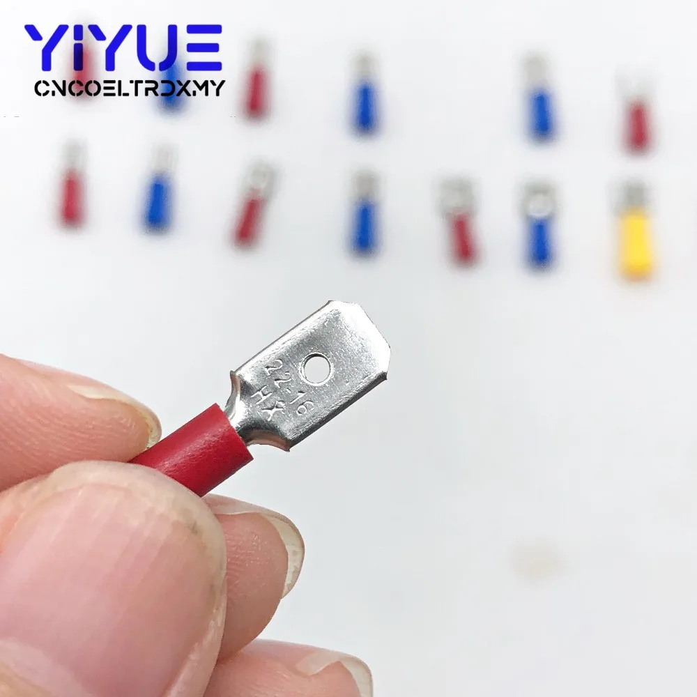 330pcs Assorted Full Insulated Fork U-type Set Terminals  (7)