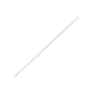 

3 Pack Adjustable Extendable Small Tension Rod 11.8 inch to 19.7 inch, White
