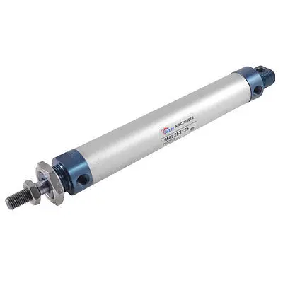 

25mmx125mm Double Acting Single Rod Pneumatic Mini Air Cylinder MAL25x125