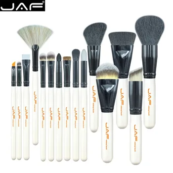 

JAF 15PCS/SET Portable Cosmetic Makeup Brushes Set Blusher Eyeshadow Powder Foundation Lip Makeup Cosmetic Brush Kit Hot Sale