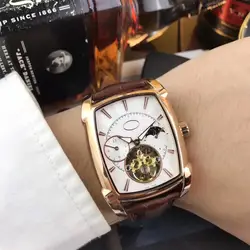 Мужские часы лучший бренд взлетно-посадочной полосы роскошный Европейский Дизайн автоматические механические часы S0761