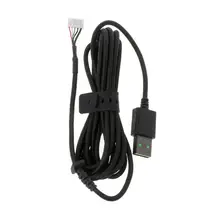 Прочный нейлоновый плетеный кабель USB для мыши сменный провод для razer DeathAdder Elite Проводная игровая мышь
