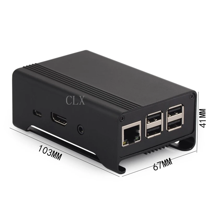Корпус для Raspberry Pi 3 поколения корпус из алюминиевого сплава термозащитный с