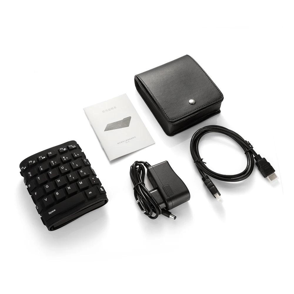 K8 Mini PC 4GB+64GB Win10 Cherry trail Z8300/Z8350 Keyboard PC WIFI 2.4/5.8G Bluetooth4.0 soft 87Key Keyboard Smart Media Player