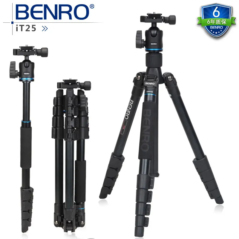 Профессиональный портативный Штатив BENRO IT25 с шаровой головкой