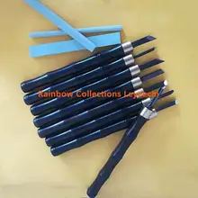 8 шт./компл. Япония SK5 углерода Сталь резьба по дереву ручной стамеска для работы с деревом набор инструментов черное дерево РУЧКА Деревообрабатывающие инструменты с Сумки-холсты