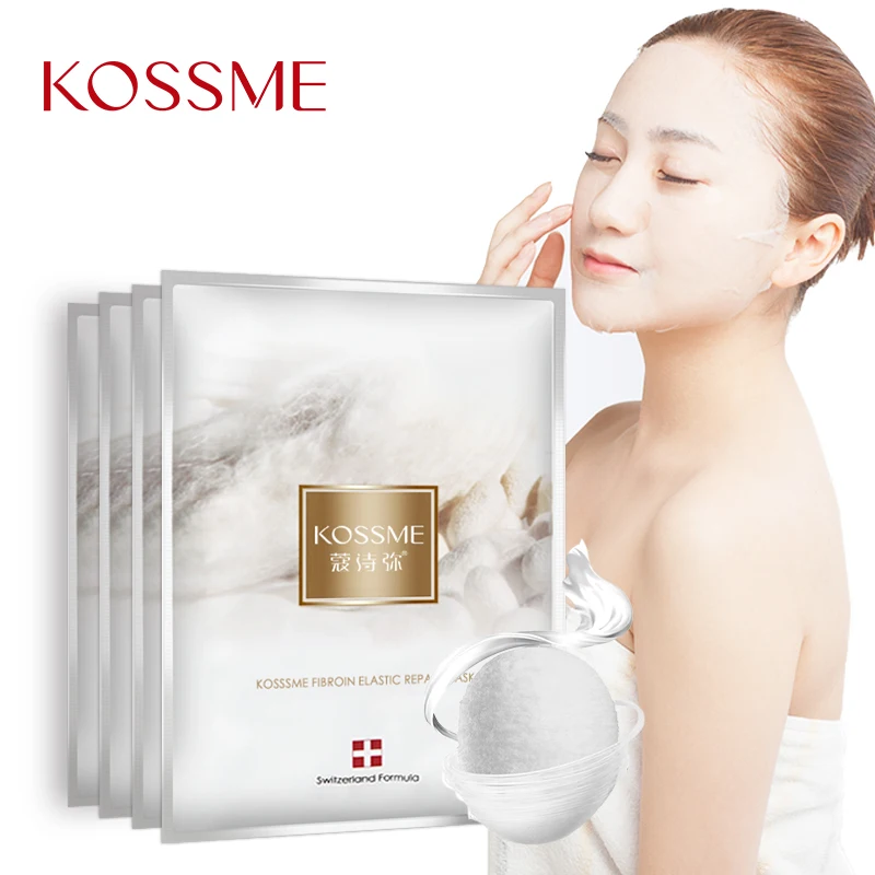 KOSSME Korean Mask Treatment Silk Cloth For Care Deep Replenishment Moisturizing Brightening Female Face Skin B3 | Красота и здоровье