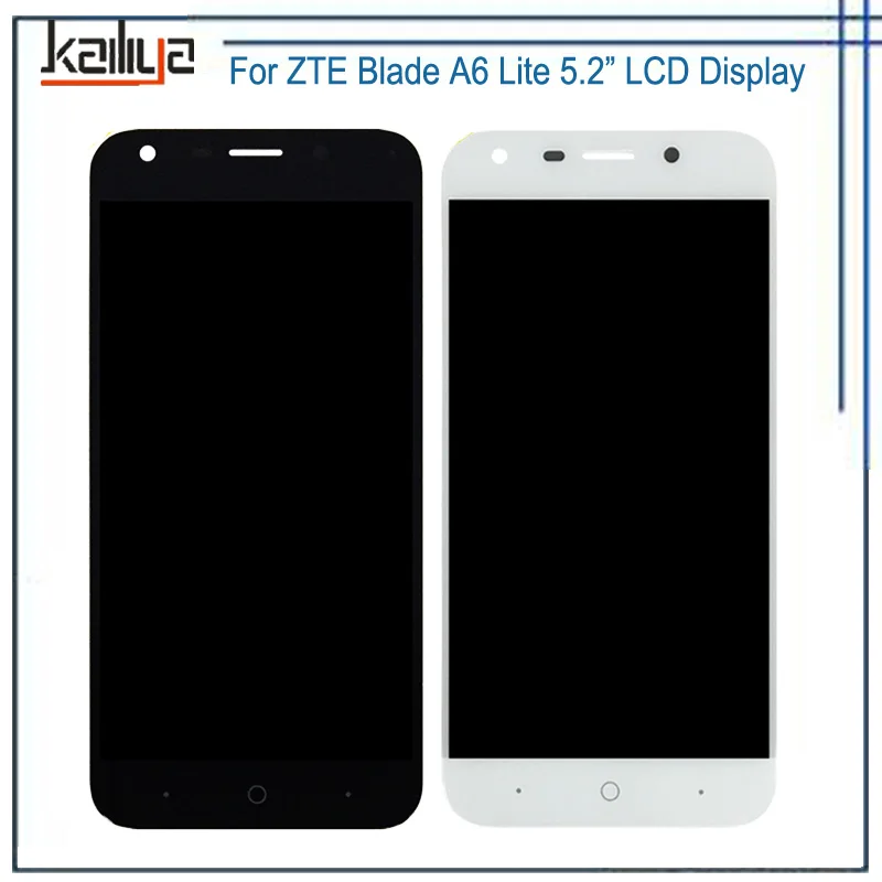 

LCD Display For ZTE Blade A6/A6 Lite A0620 5.2''Touch Screen Digitizer Assembly For ZTE Blade A6/A6 Lite A0620Black White Gold