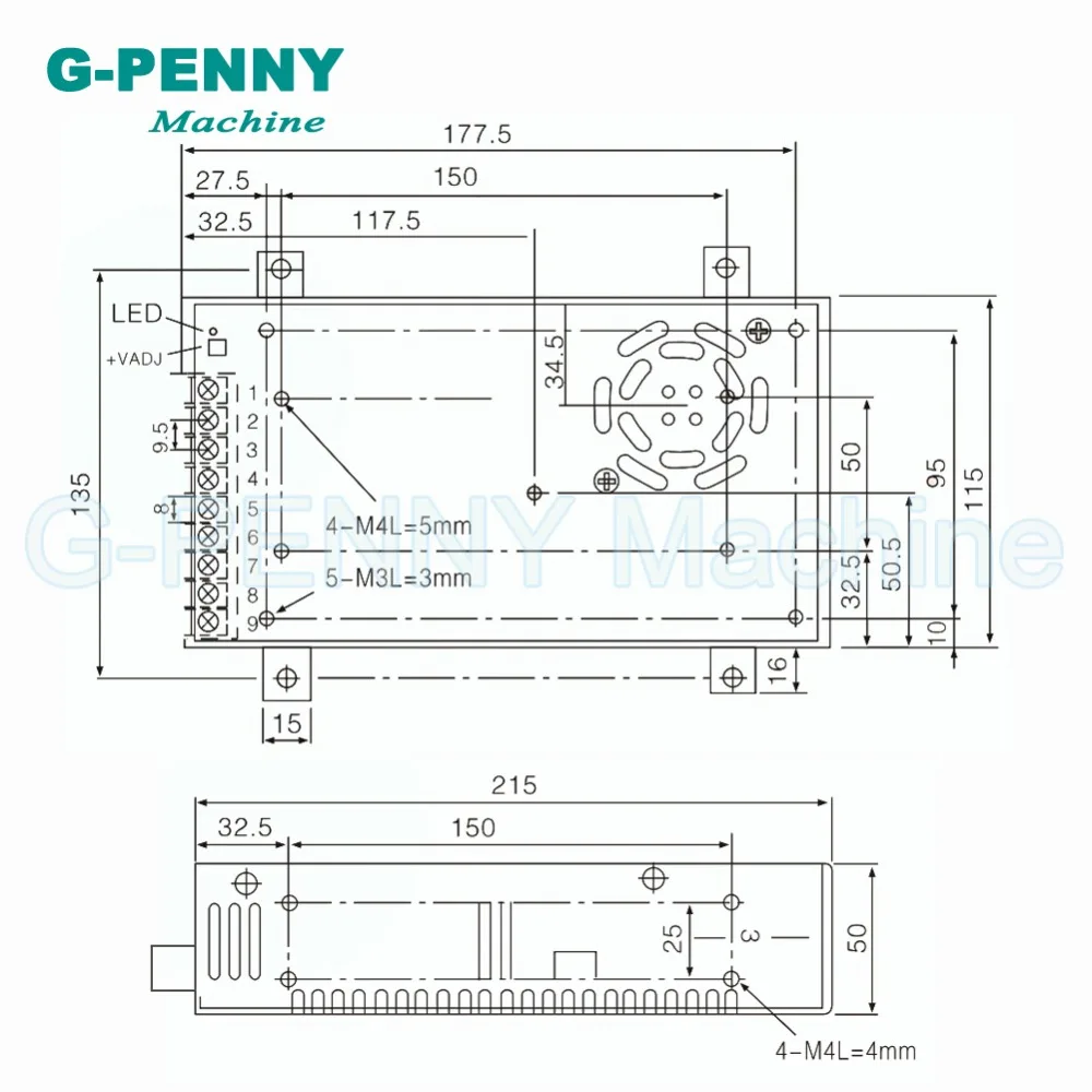 400w DC переключатель Питание Вход AC110v-220v Выход 5V 12V 15V 24V 36V 48V 60V 70V переключатель Питание для станка с ЧПУ шаговый мотор