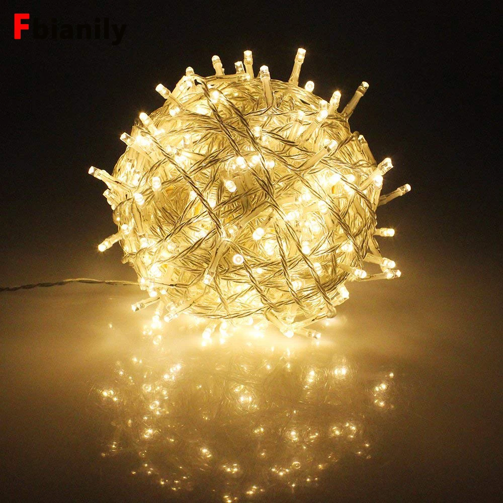 

10M 100 Led String Garland Christmas Tree Fairy Light Luce Waterproof Home Garden Party Outdoor Holiday Decoration