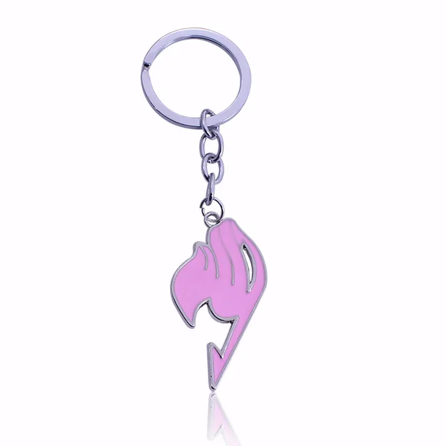 Популярная Мода Аниме ролевые ювелирные изделия WOT Танк Мир брелок Готический Майкл Фея хвост тайцзи брелок для мужчин и женщин Подарки - Цвет: YSK046-Pink
