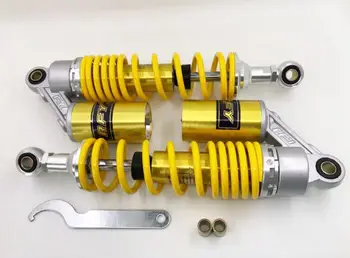 

2pieces Universal 12.5 "320mm Motorcycle Air Shock Absorber Rear Suspension For Yamaha Motor Scooter ATV Quad yellow