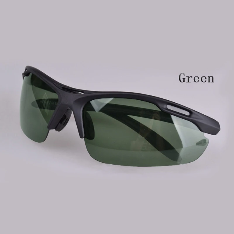 Новые HD поляризационные спортивные мужские солнцезащитные очки, солнцезащитные очки для рыбалки, вождения, UV400, легкие защитные очки, мужские очки oculos de sol - Цвет линз: green